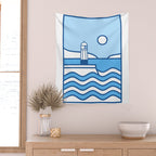 The Lighthouse Wall Tapestry Gallery Image 2