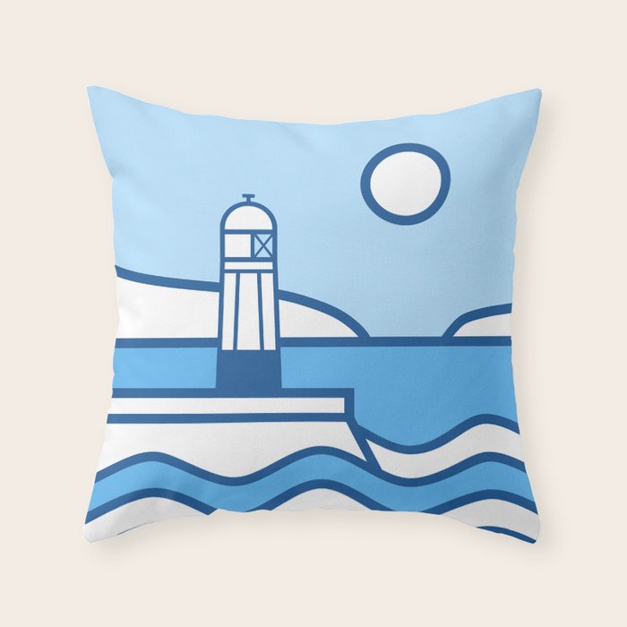 The Lighthouse Throw Pillow Gallery Image 6