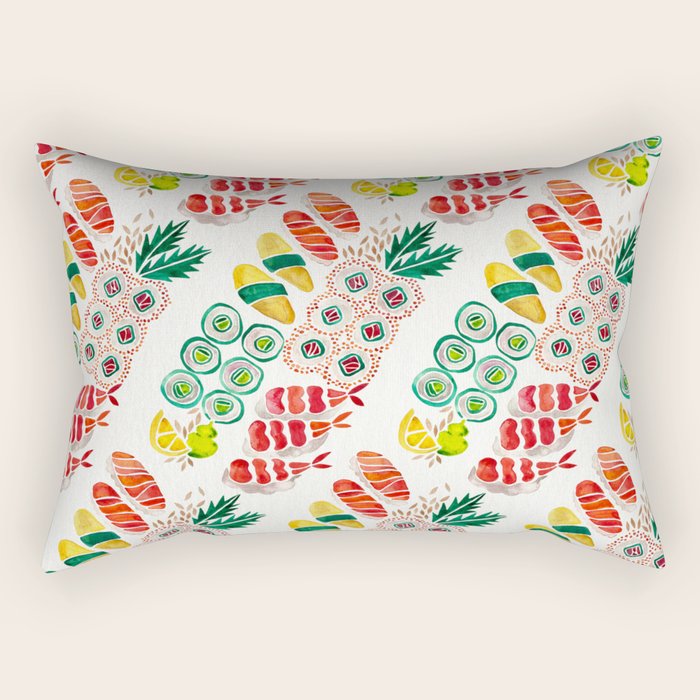Sushi Collection Rectangular Pillow Gallery Image 1