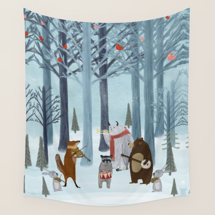 nature symphony Wall Tapestry Gallery Image 1