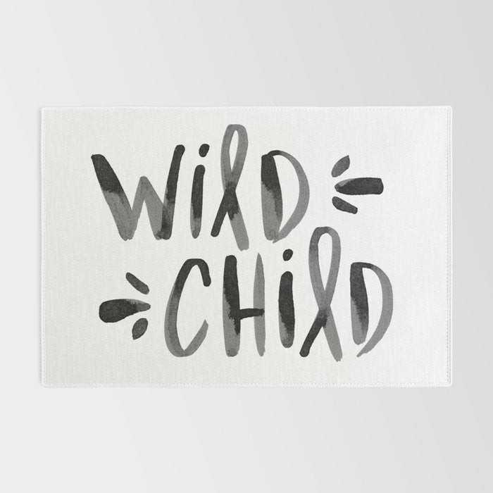 Wild Child - Black Rug Gallery Image 2