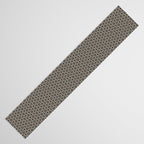 Monochrome Floral Geometric Pattern Table Runner Gallery Image 3