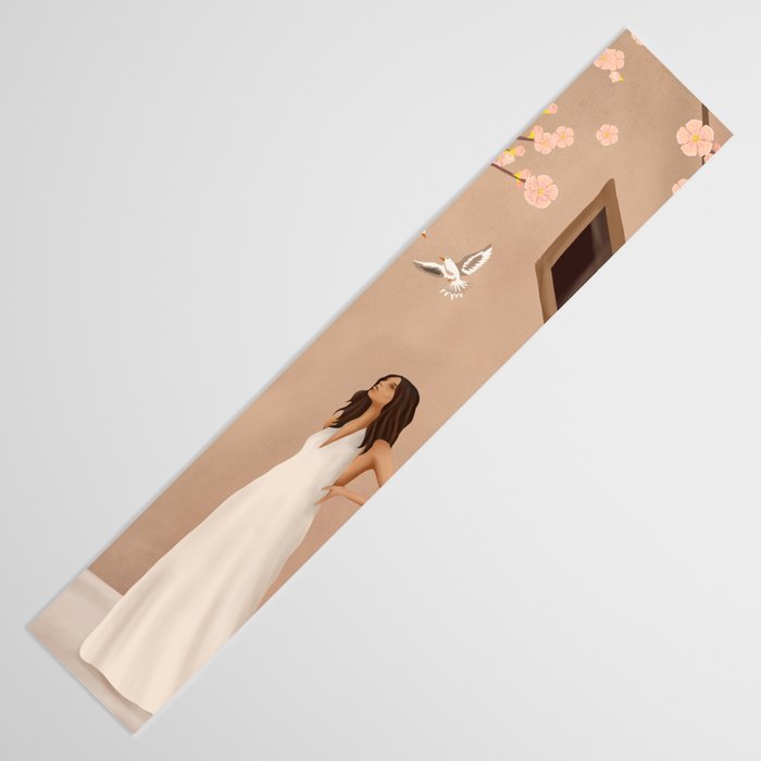 New White Dress Table Runner Gallery Image 3