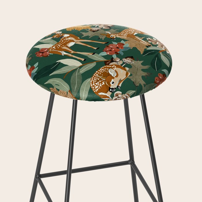 Deer in the autumn nature 22 Stool Gallery Image 2