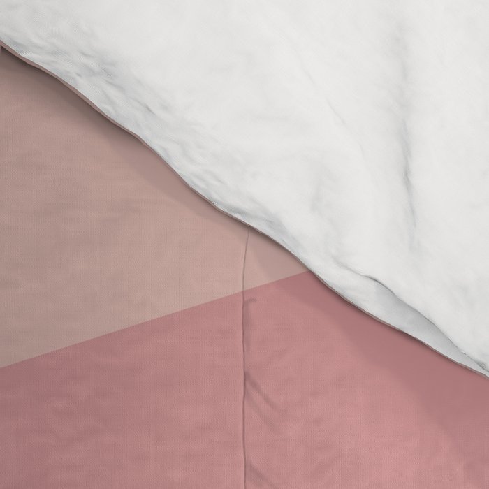 Abstract Color Waves - Pink Tones Comforter Gallery Image 4