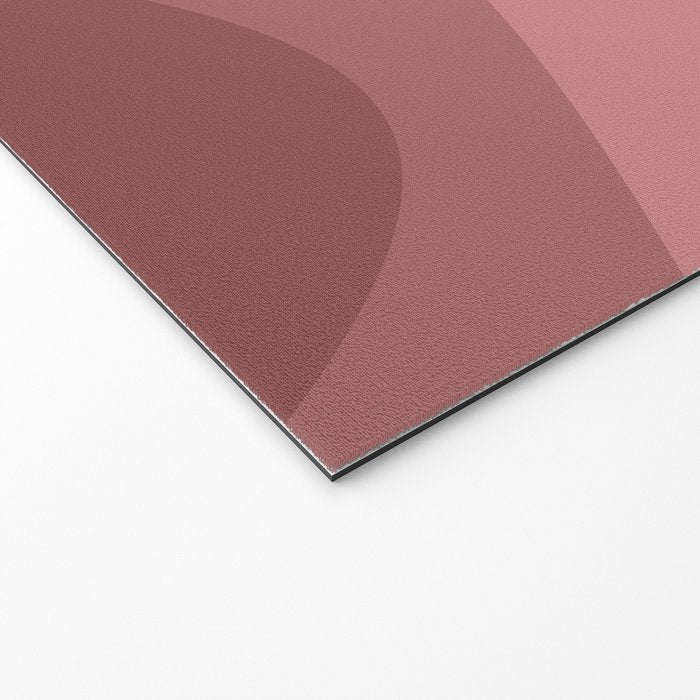 Abstract Color Waves - Pink Tones Welcome Mat Gallery Image 2