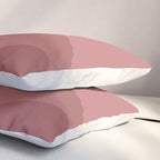 Abstract Color Waves - Pink Tones Pillow Sham Gallery Image 3