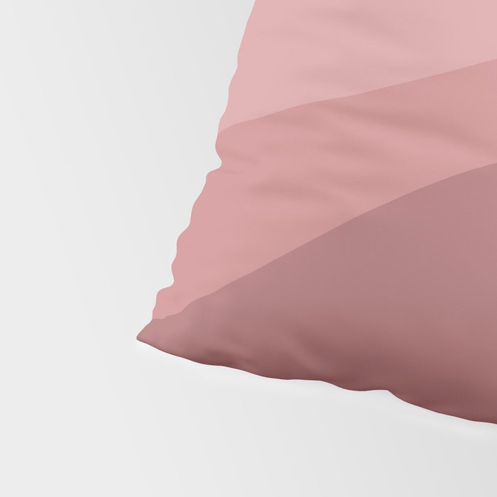 Abstract Color Waves - Pink Tones Pillow Sham Gallery Image 4