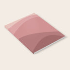 Abstract Color Waves - Pink Tones Notebook Gallery Image 2