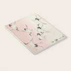 Hiroshige Cranes Flying over Waves  Notebook Gallery Image 3