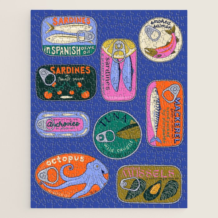 Sardines and Other Tinned Fish Jigsaw Puzzle Gallery Image 1