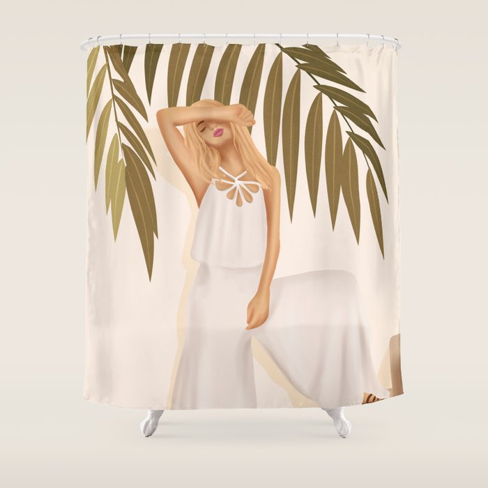 Summer Heat VI Shower Curtain Gallery Image 1