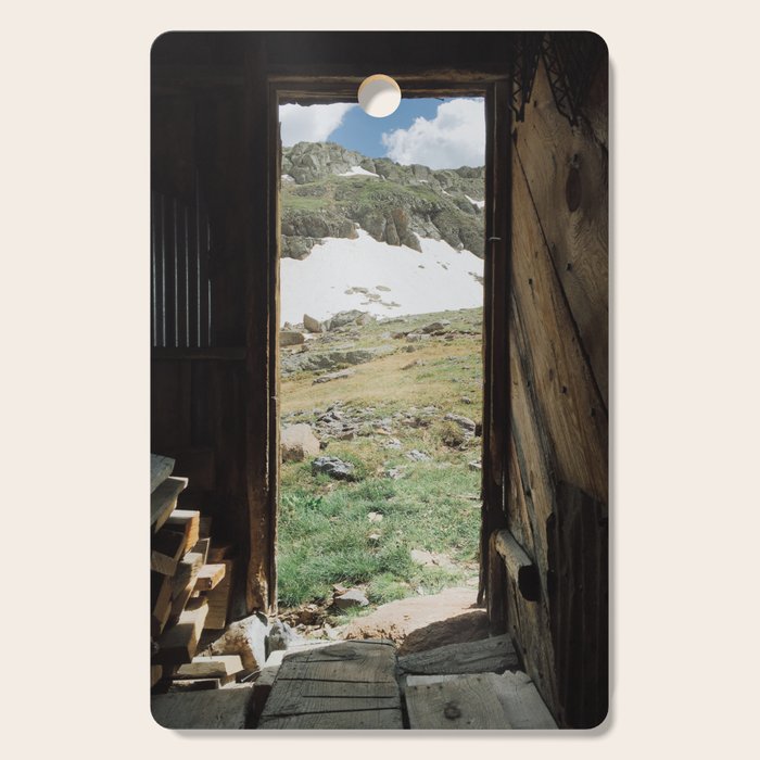 Colorado Mountain Cabin Cutting Board Gallery Image 1