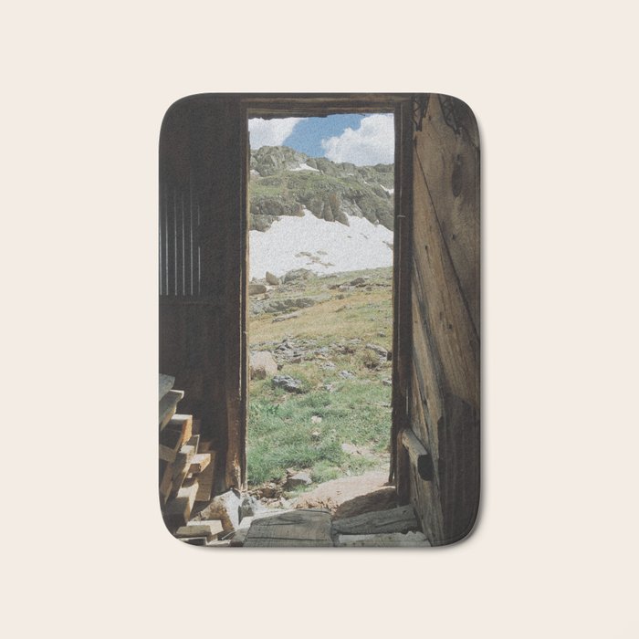 Colorado Mountain Cabin Bath Mat Gallery Image 1