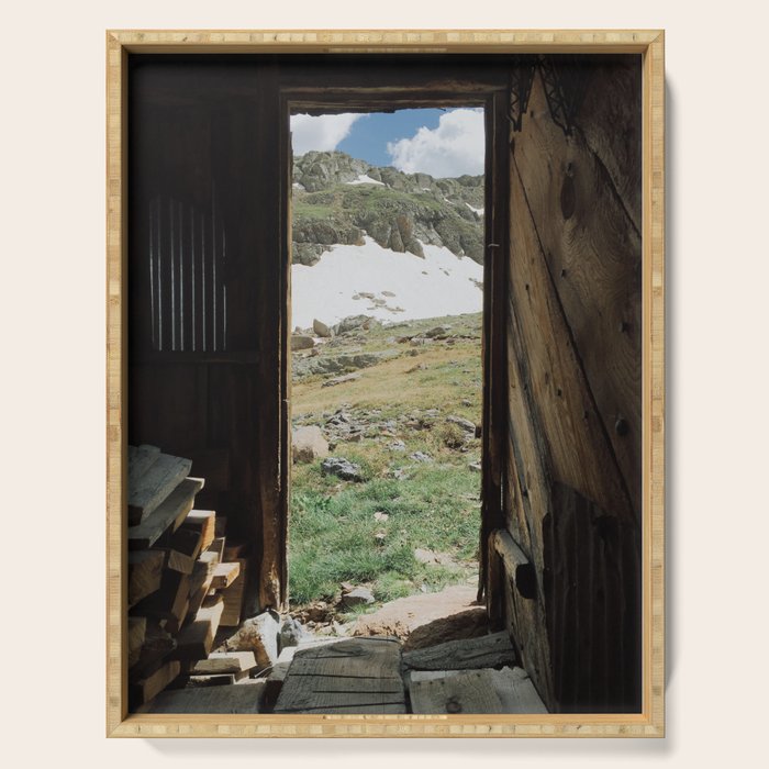 Colorado Mountain Cabin Serving Tray Gallery Image 1