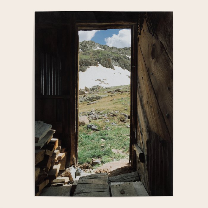 Colorado Mountain Cabin Poster Gallery Image 1