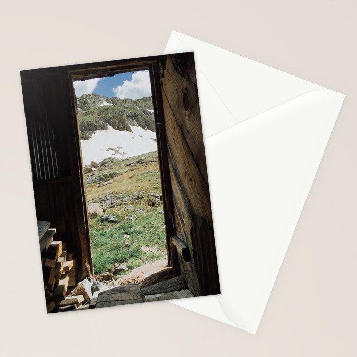 Colorado Mountain Cabin Stationery Card Gallery Image 2