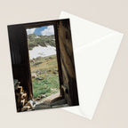 Colorado Mountain Cabin Stationery Card Gallery Image 2