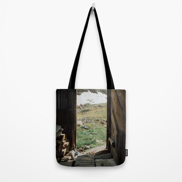 Colorado Mountain Cabin Tote Bag Gallery Image 2