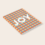 Joy in Christmas Plaid Notebook Gallery Image 2