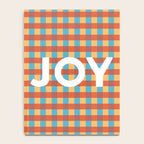 Joy in Christmas Plaid Notebook Gallery Image 4