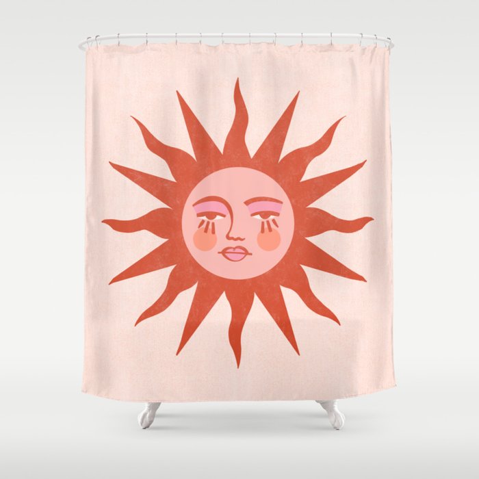 Bohemian Sun Shower Curtain Gallery Image 1