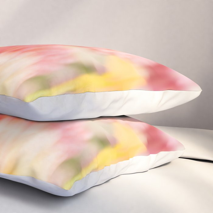 Moving flowers - Abstract Floral Photography Pillow Sham Gallery Image 3