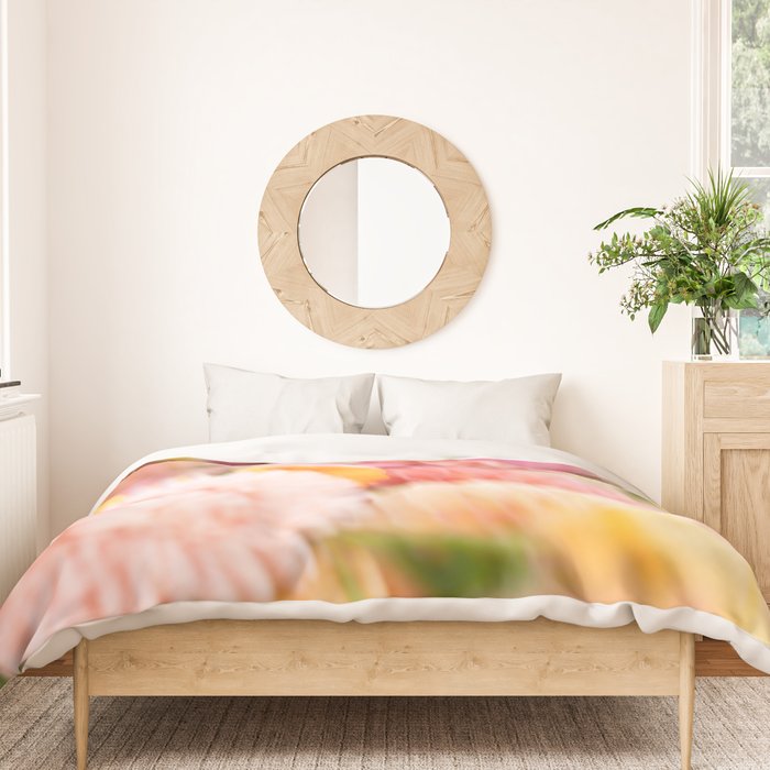 Moving flowers - Abstract Floral Photography Duvet Cover Gallery Image 3
