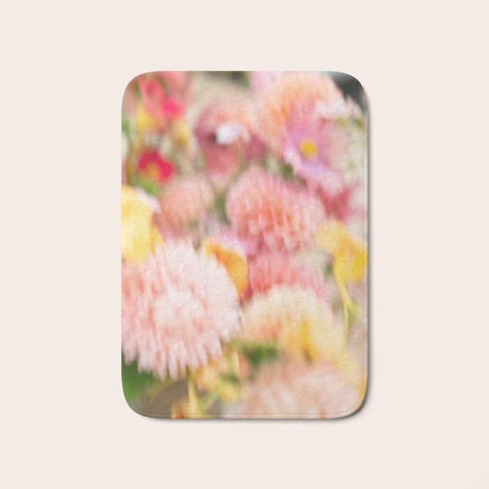 Moving flowers - Abstract Floral Photography Bath Mat Gallery Image 1