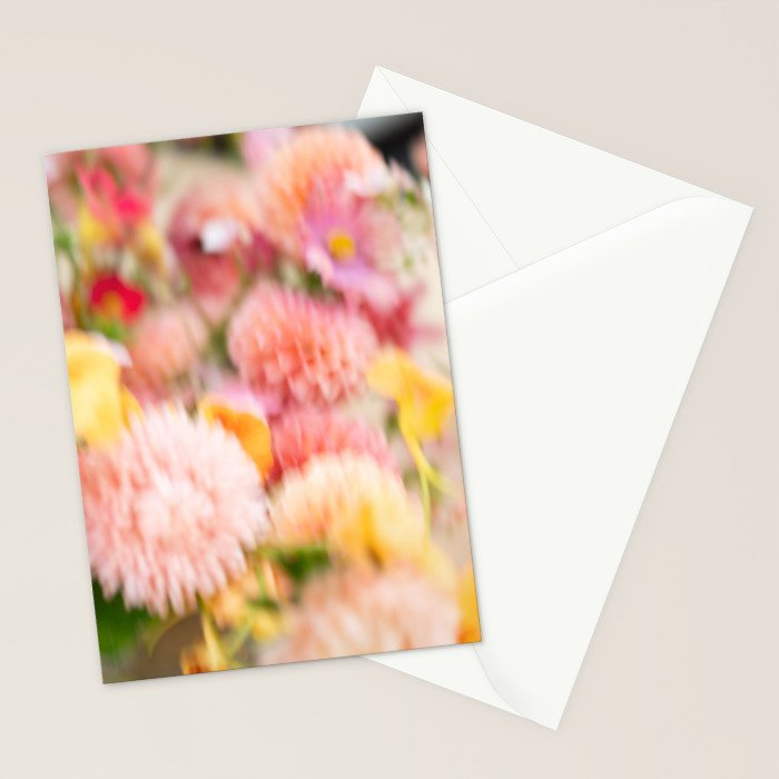 Moving flowers - Abstract Floral Photography Stationery Card Gallery Image 2