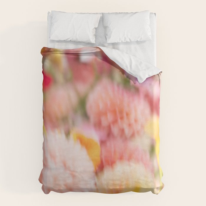 Moving flowers - Abstract Floral Photography Duvet Cover Gallery Image 1