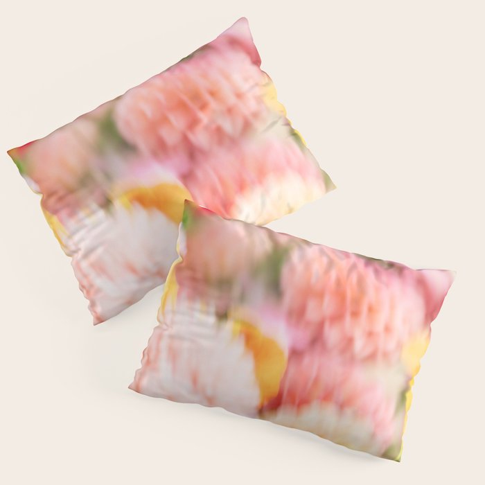 Moving flowers - Abstract Floral Photography Pillow Sham Gallery Image 3