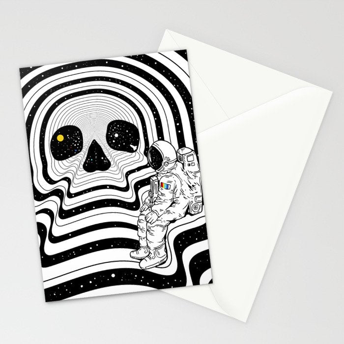 Blackout (Departure) Stationery Card Gallery Image 2