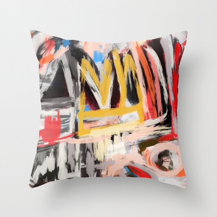The king was there Throw Pillow Gallery Image 6