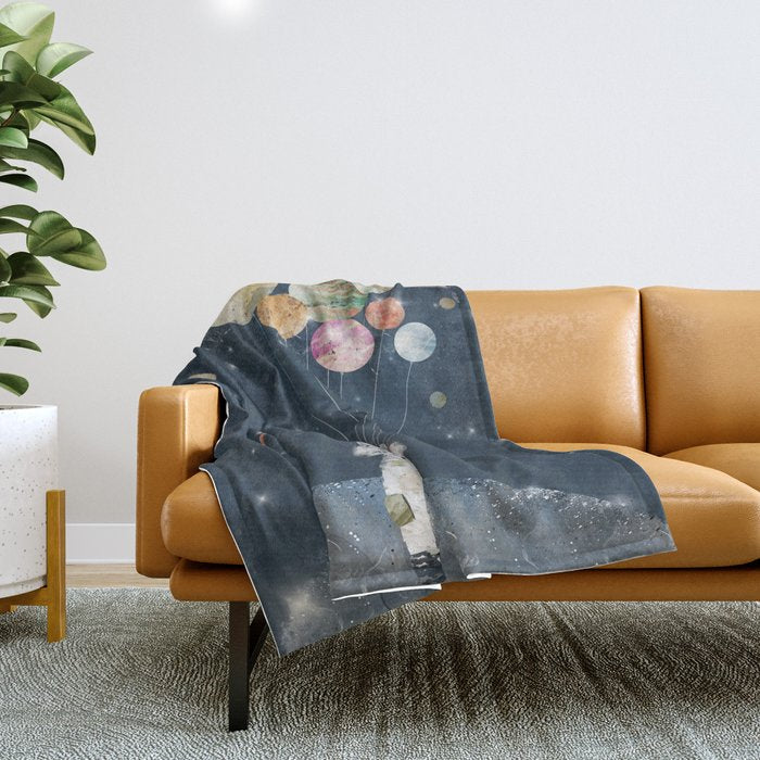 solar collector Throw Blanket Gallery Image 1