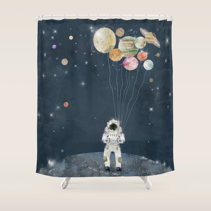 solar collector Shower Curtain Gallery Image 1
