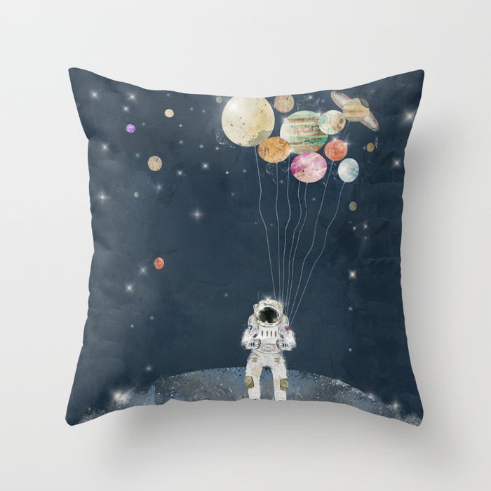 solar collector Throw Pillow Gallery Image 1