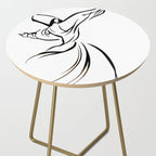 Sufi Meditation Whirling Dervish Side Table Gallery Image 2