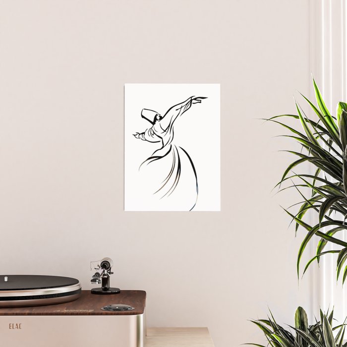 Sufi Meditation Whirling Dervish Poster Gallery Image 2