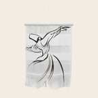 Sufi Meditation Whirling Dervish Wall Hanging Gallery Image 1