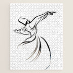 Sufi Meditation Whirling Dervish Jigsaw Puzzle Gallery Image 1