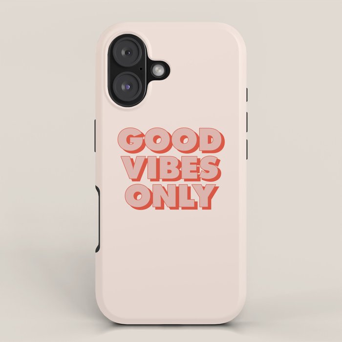 Good Vibes Only iPhone Case Gallery Image 1