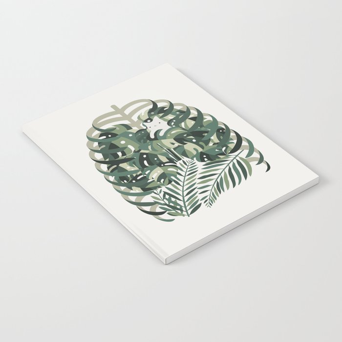 Cat and Plant 56 Notebook Gallery Image 1
