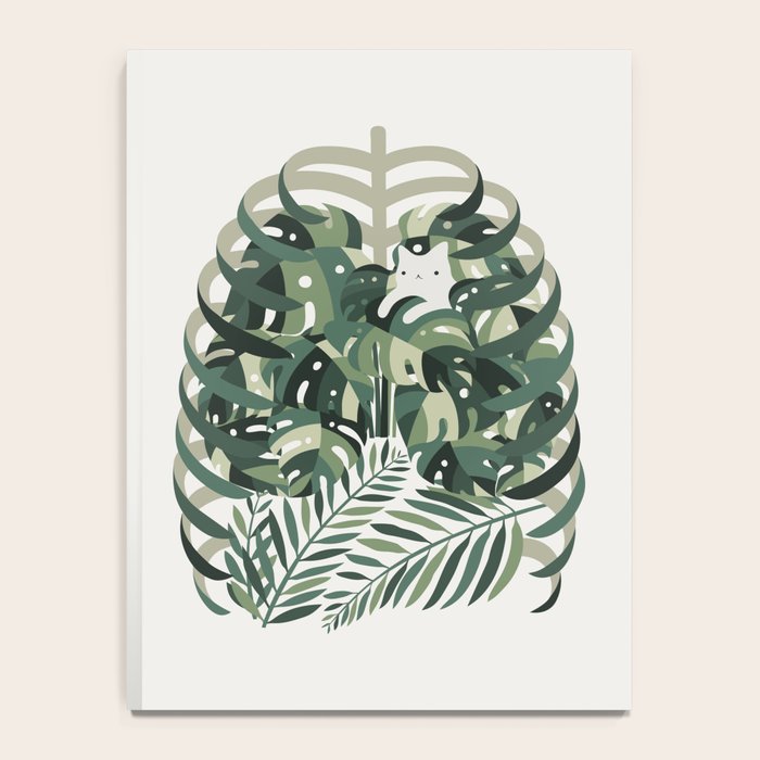 Cat and Plant 56 Notebook Gallery Image 4