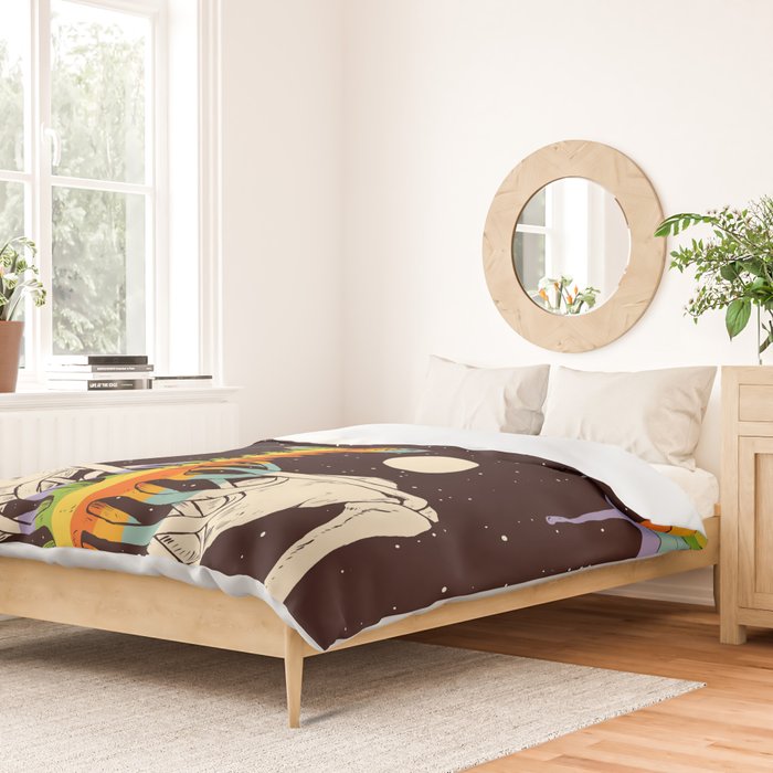 Dark Side of Existence Duvet Cover Gallery Image 2