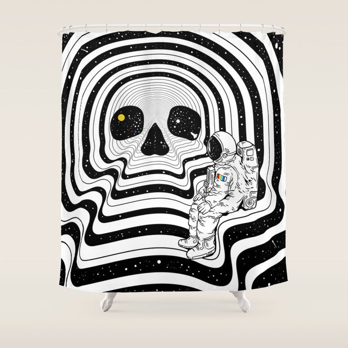 Blackout (Departure) Shower Curtain Gallery Image 1