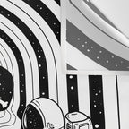 Blackout (Departure) Wall Tapestry Gallery Image 3