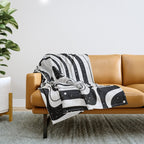 Blackout (Departure) Throw Blanket Gallery Image 1