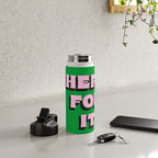 Here For It Water Bottle Gallery Image 5