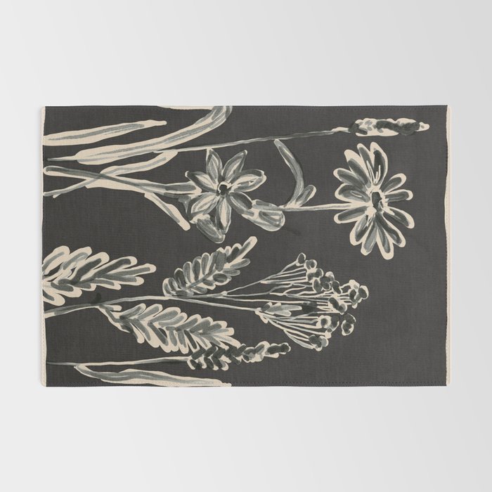 Minimalist wildflowers 3 Rug Gallery Image 2